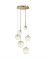 Подвесной светильник Ideal lux EQUINOXE SP6 AMBRA 345406 - фото 14174