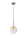 Подвесной светильник Ideal lux EQUINOXE SP1 D20 AMBRA 345352 - фото 14179