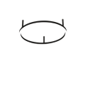 Потолочный светильник Ideal lux ORACLE SLIM PL D050 ROUND 4000K ON-OFF BK 14246 - фото 14247
