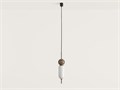 Подвесной светильник Aromas Anet C1206 бронза - коричневый мрамор C1206 Brown - фото 14325