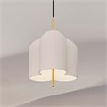 Подвесной светильник Aromas Oket C1317 Matt brass/White C1317 Matt brass/White - фото 14351