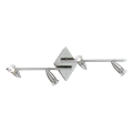 Потолочный светильник Ideal lux ALFA PL4 NICKEL 006321 - фото 8155