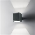 Настенный светильник для улицы Ideal lux SNIF AP1 SQUARE ANTRACITE 121963